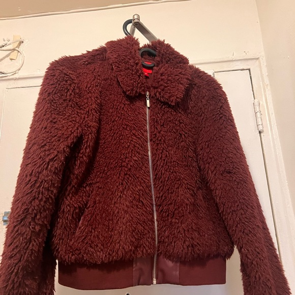 GUESS Fur Jacket - Picture 11 of 13